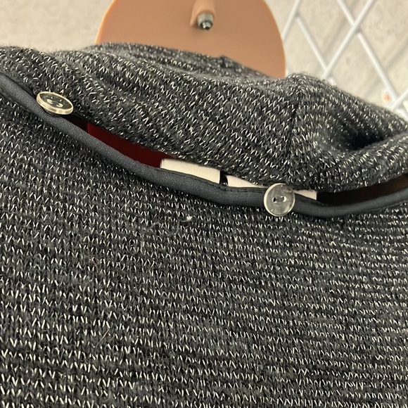 Chicos Sweater With Removable Cowl Neck Scarf Size: 3 - Picture 3 of 5